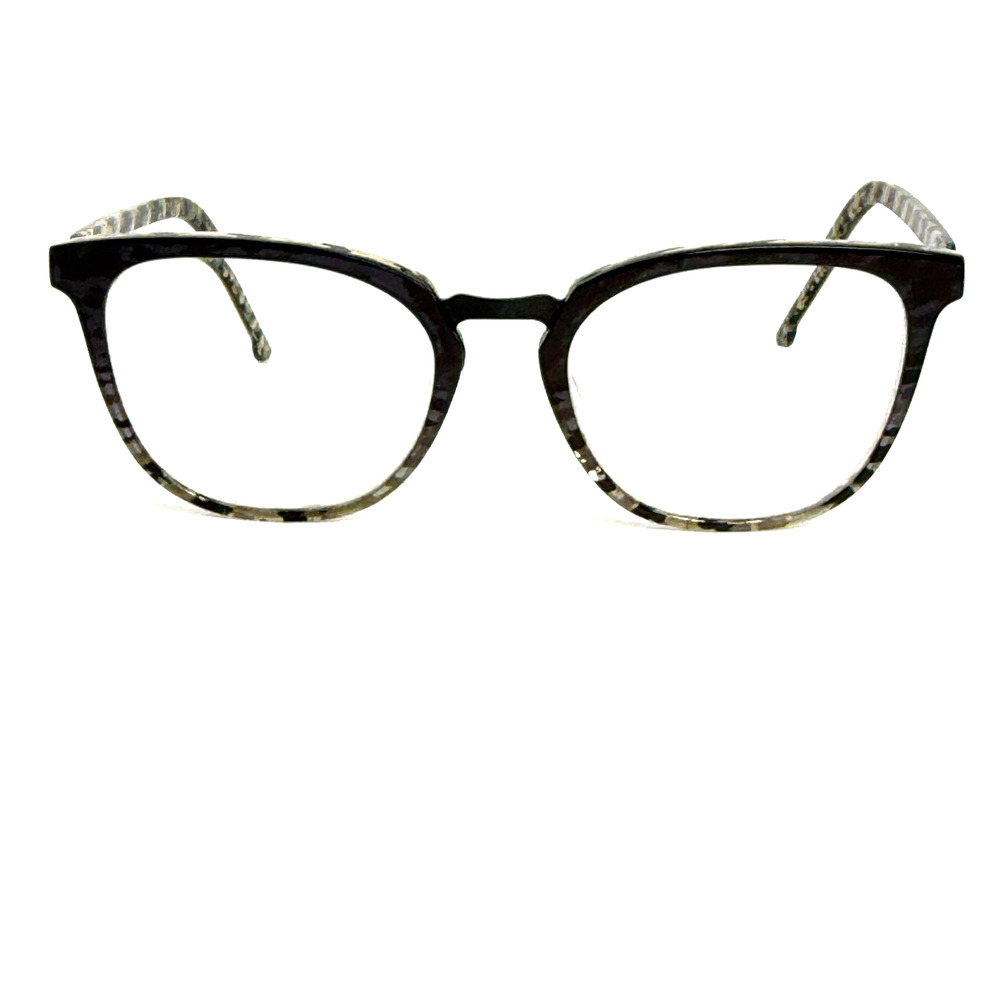Fiction by L.A Eyeworks Eyeglasses Frame Unisex Adult Black H18336‎